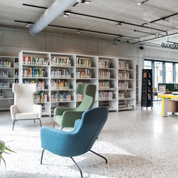Öffentliche Bibliothek Geraardsbergen, Belgien
