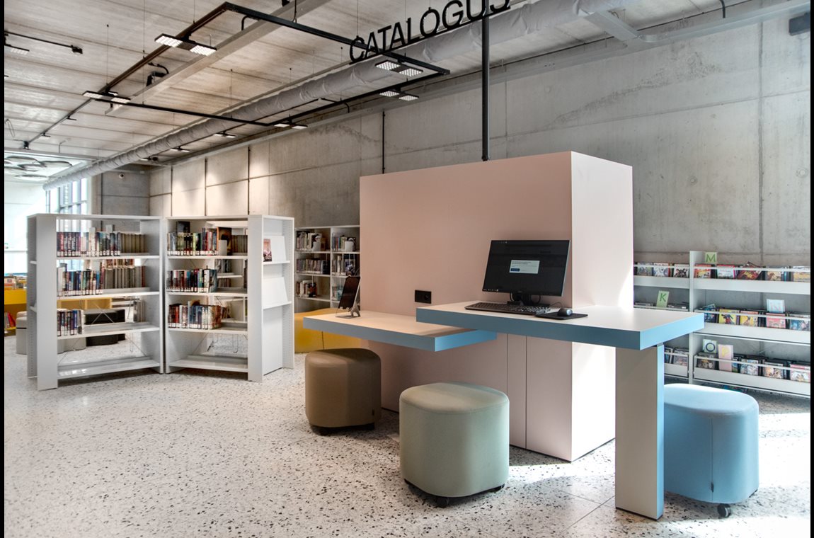 Geraardsbergen Bibliotek, Belgien - Offentligt bibliotek