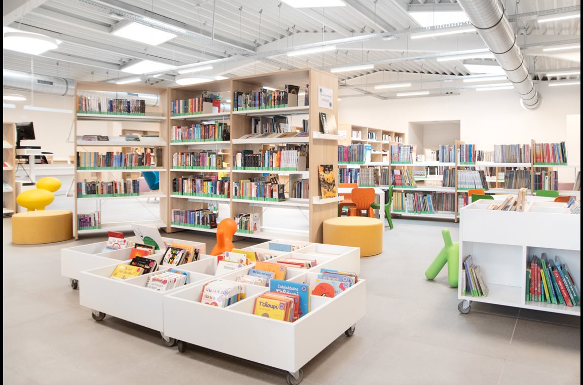 Éghezée Bibliotek, Belgien - Offentligt bibliotek