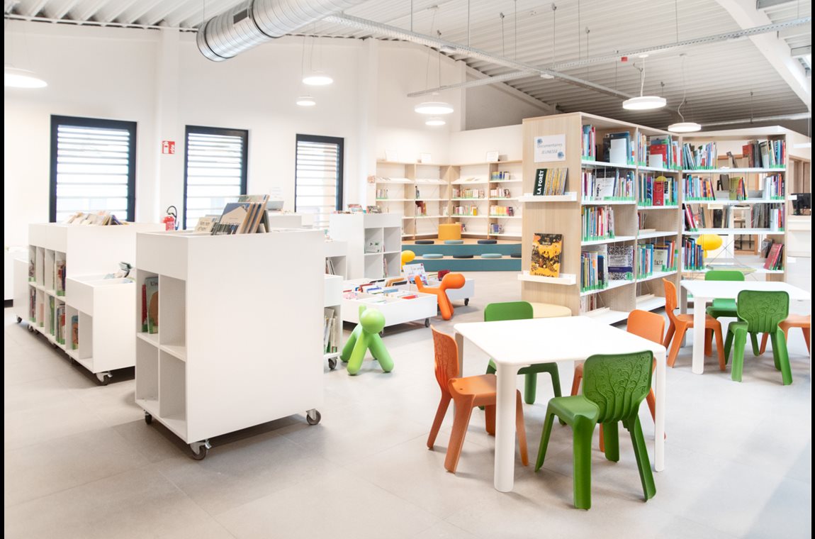 Openbare bibliotheek Éghezée, België - Openbare bibliotheek