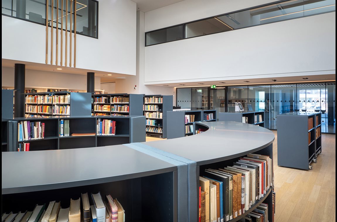 Edda Forschungszentrum, Reykjavík, Island - Wissenschaftliche Bibliothek