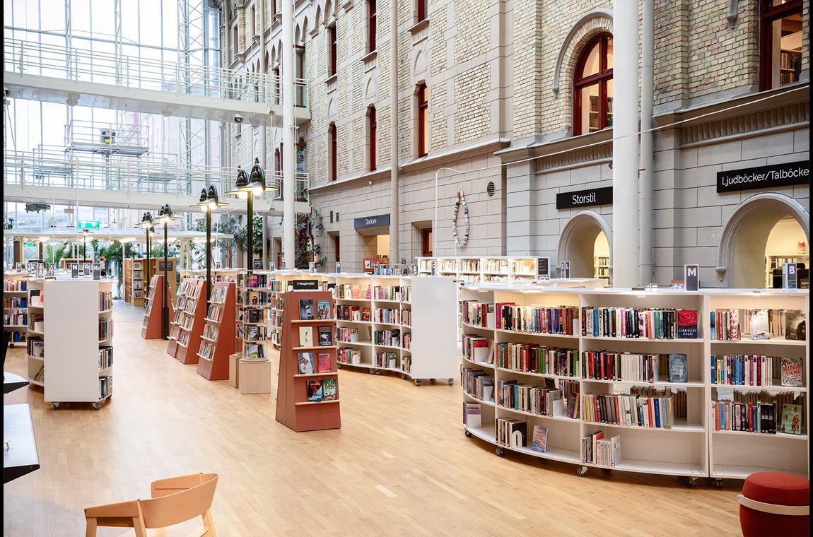 Öffentliche Bibliothek Sundsvall, Schweden  - Öffentliche Bibliothek