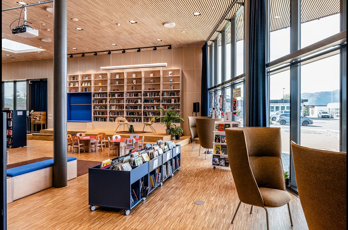 Aukra Public Library, Norway - Public library