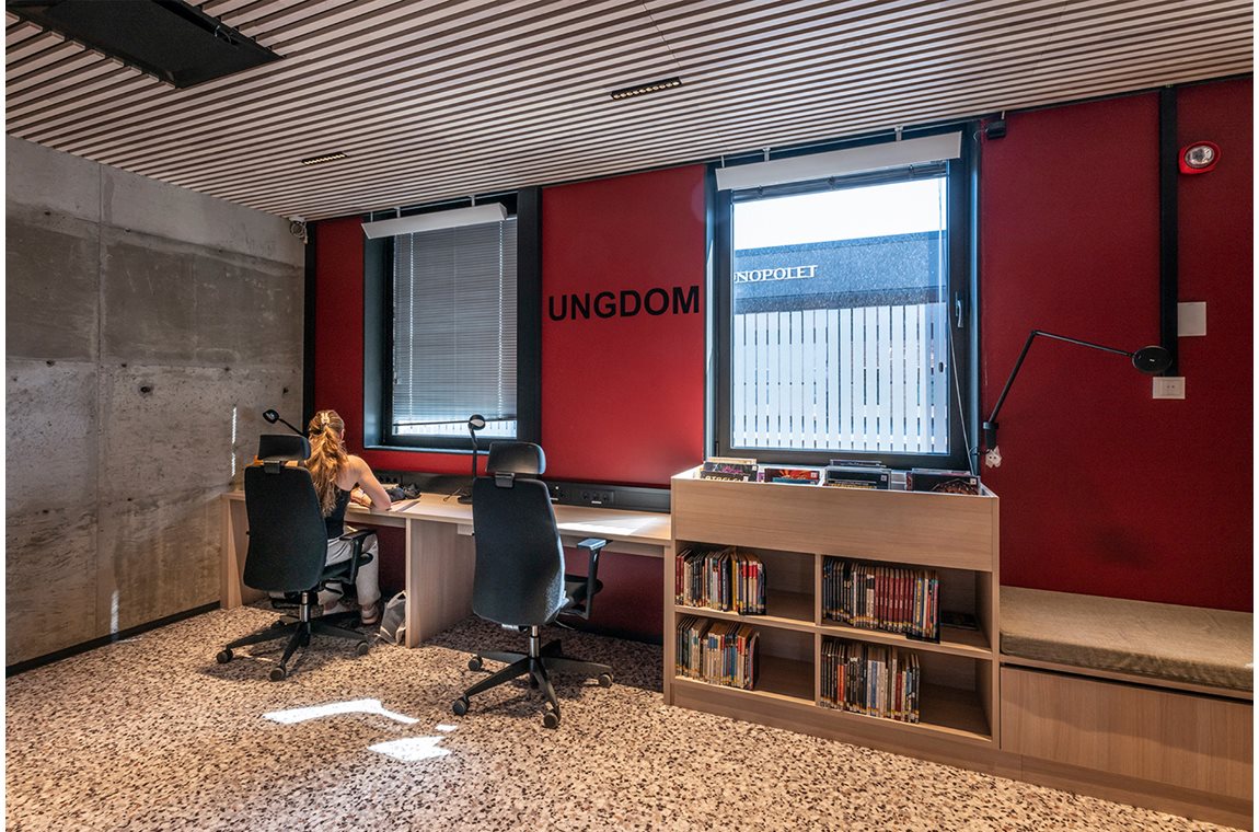 Sykkylven bibliotek, Norge - Offentliga bibliotek
