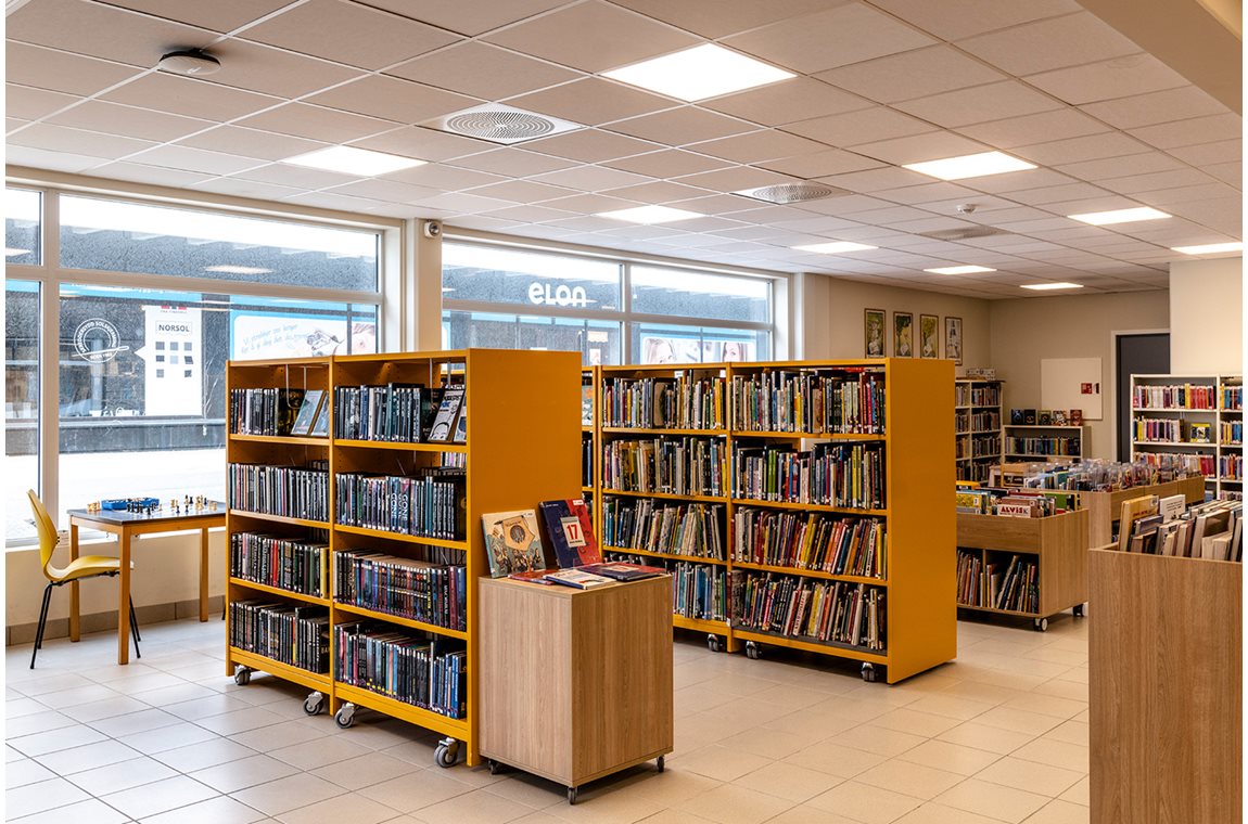 Hustadvika Library, Elnesvågen, Norway - Public library