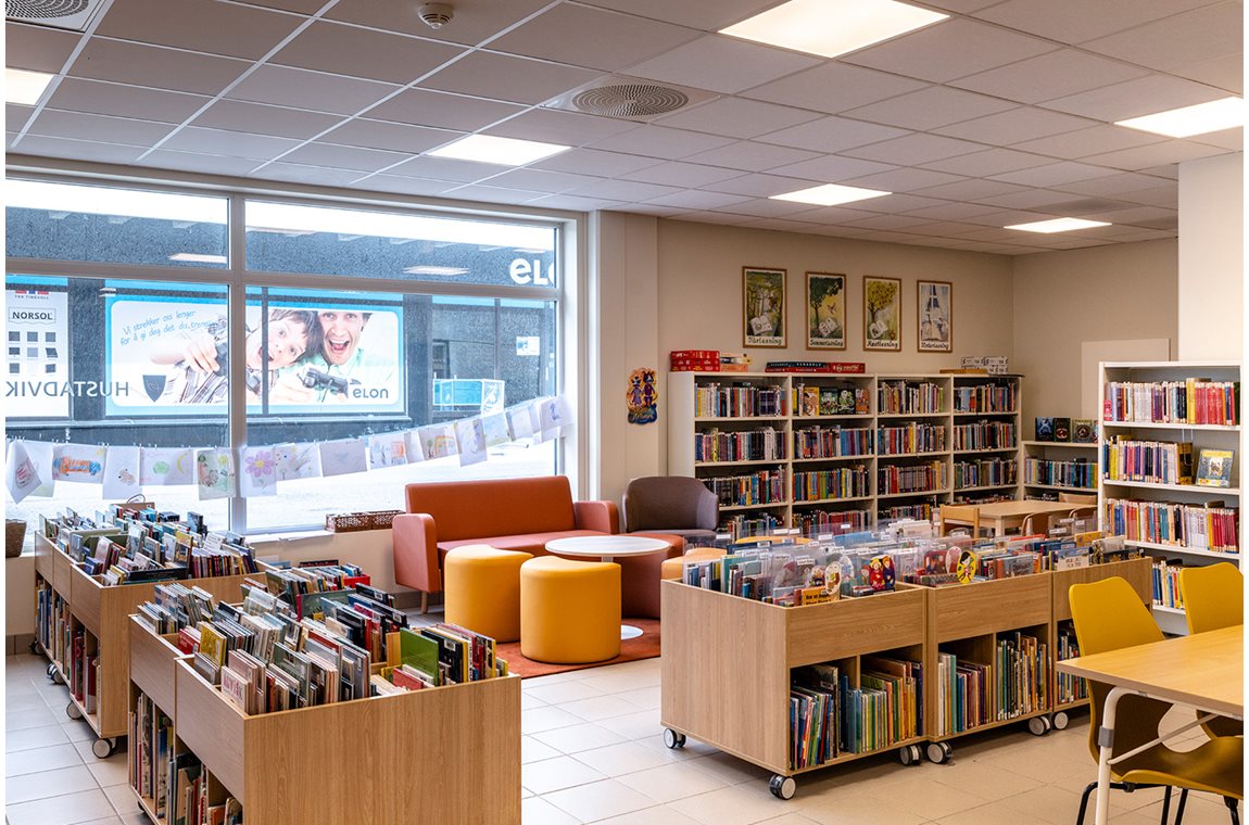 Hustadvika Library, Elnesvågen, Norway - Public library