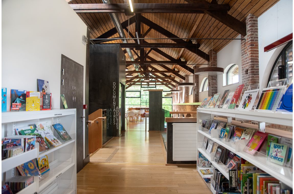 Médiathèque Montech, France - Bibliothèque municipale et BDP