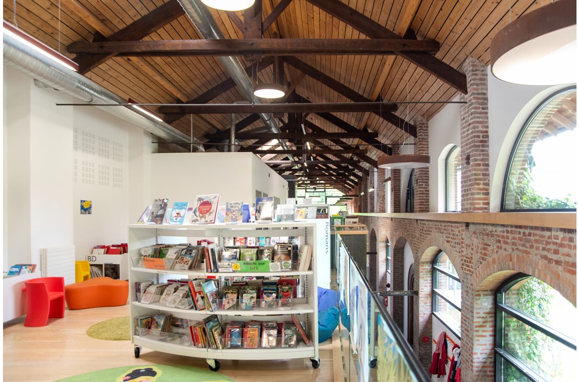 Médiathèque Montech, France - Bibliothèque municipale et BDP