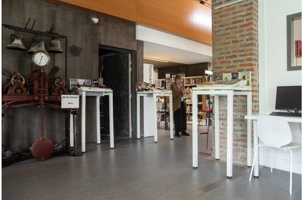 Médiathèque Montech, France - Bibliothèque municipale et BDP