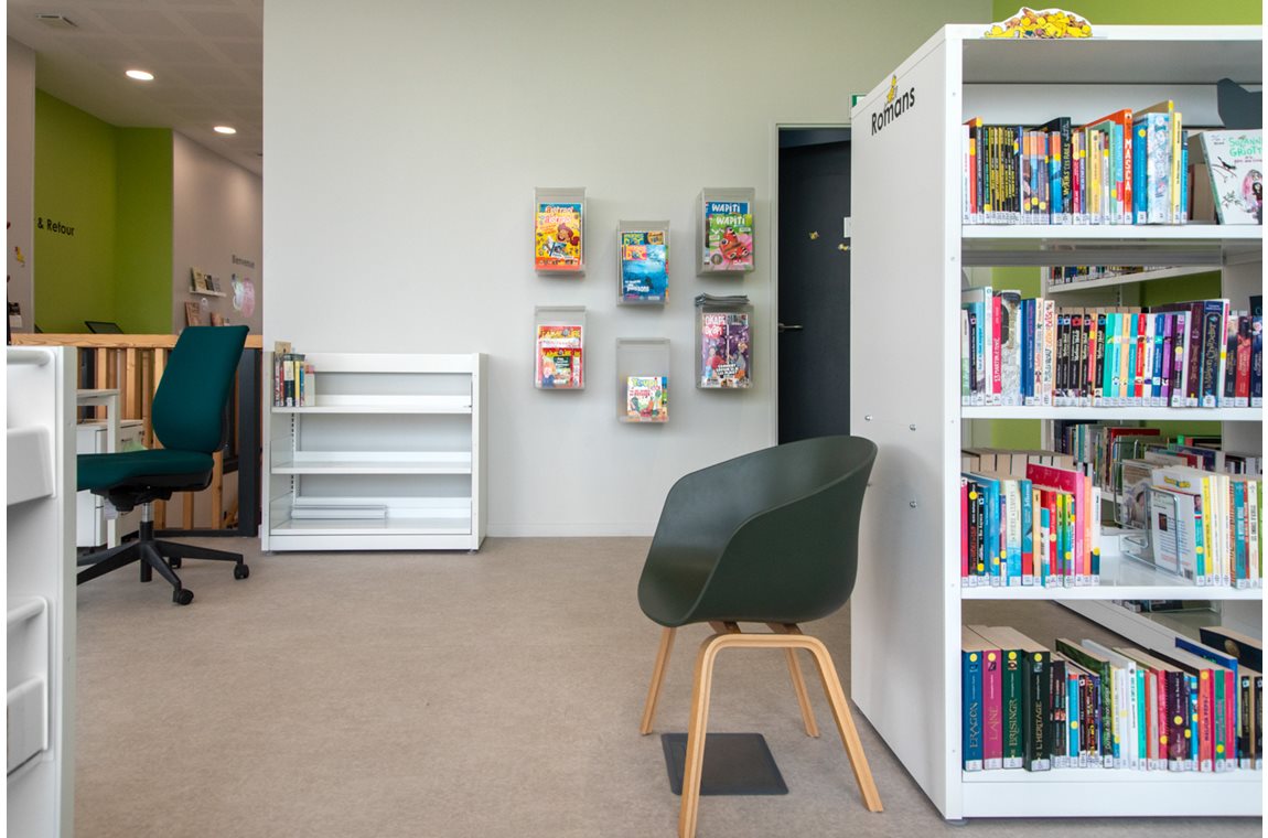 Angerville Bibliotek, Frankrig - Offentligt bibliotek
