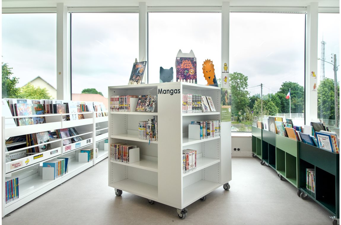 Angerville Bibliotek, Frankrig - Offentligt bibliotek