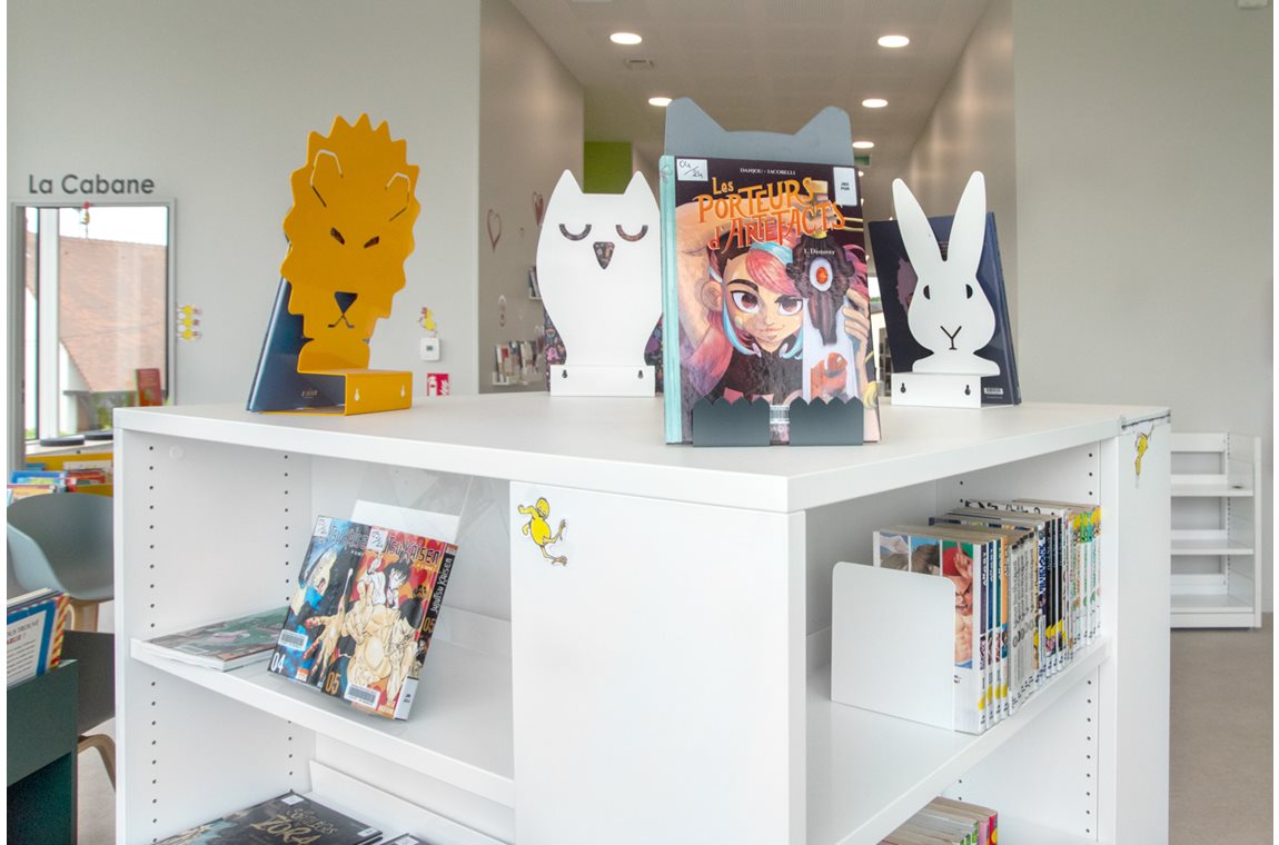 Angerville Bibliotek, Frankrig - Offentligt bibliotek