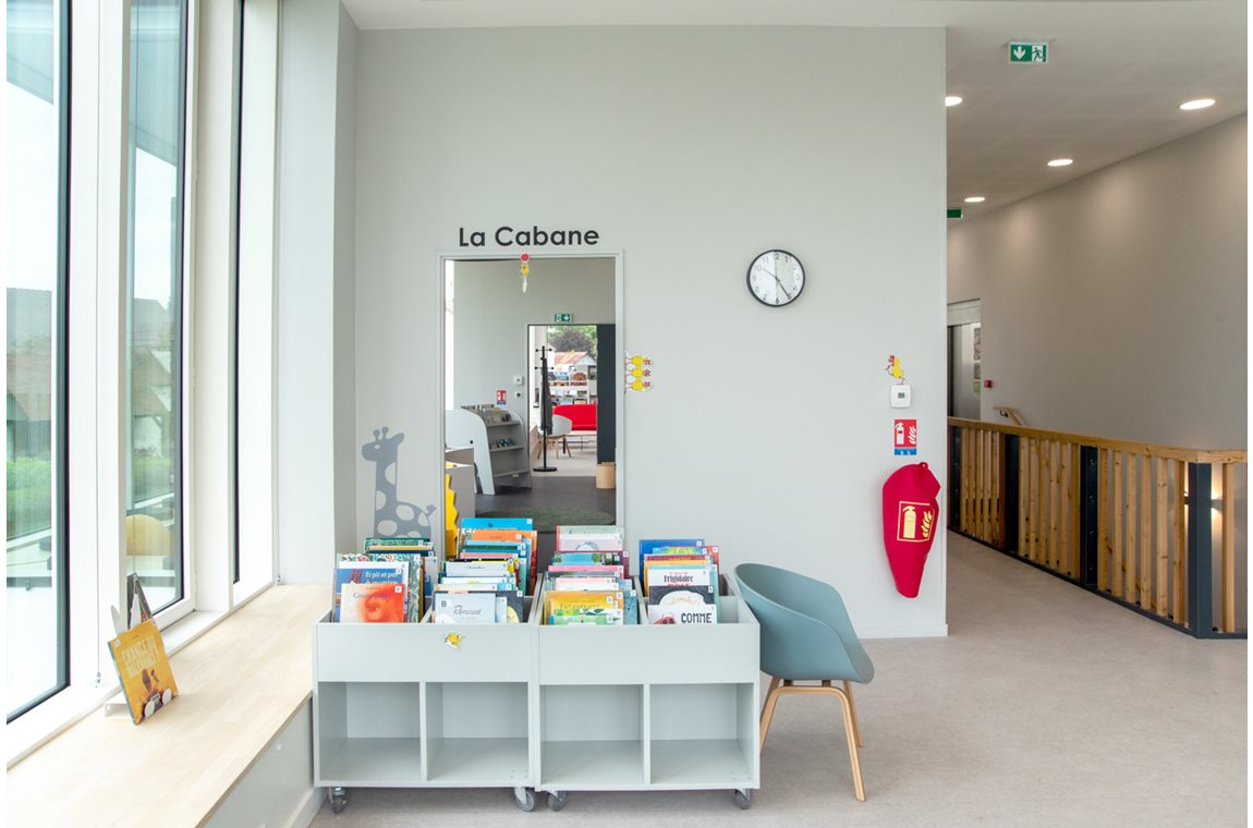 Angerville Bibliotek, Frankrig - Offentligt bibliotek