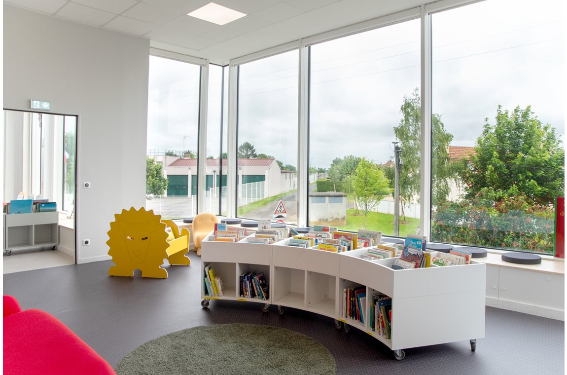 Angerville Bibliotek, Frankrig - Offentligt bibliotek