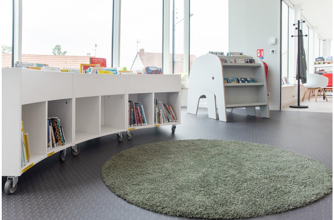 Angerville Bibliotek, Frankrig - Offentligt bibliotek