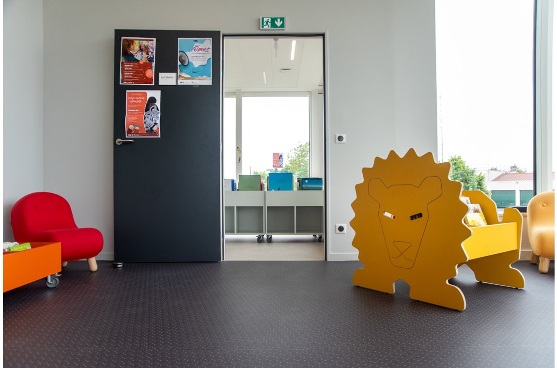 Angerville Bibliotek, Frankrig - Offentligt bibliotek