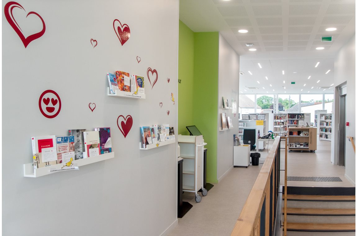 Angerville Bibliotek, Frankrig - Offentligt bibliotek