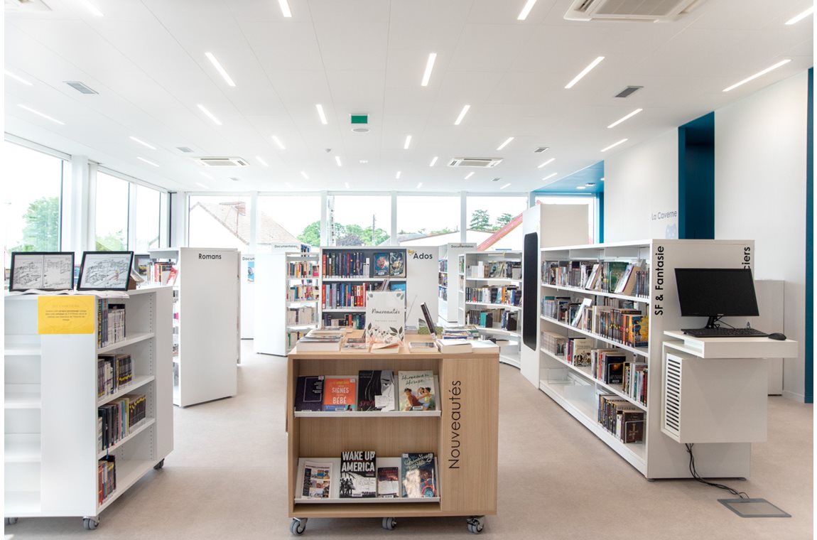 Angerville Bibliotek, Frankrig - Offentligt bibliotek