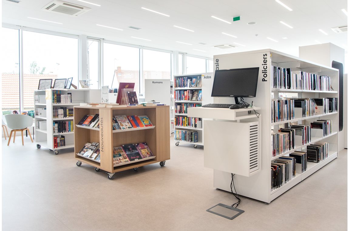 Angerville Bibliotek, Frankrig - Offentligt bibliotek