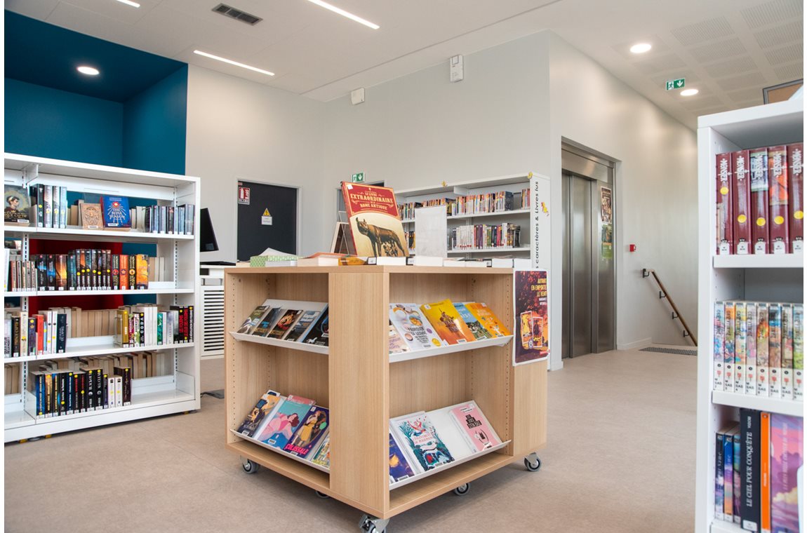 Angerville Bibliotek, Frankrig - Offentligt bibliotek