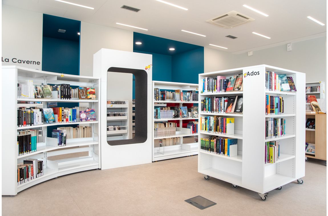 Angerville Bibliotek, Frankrig - Offentligt bibliotek