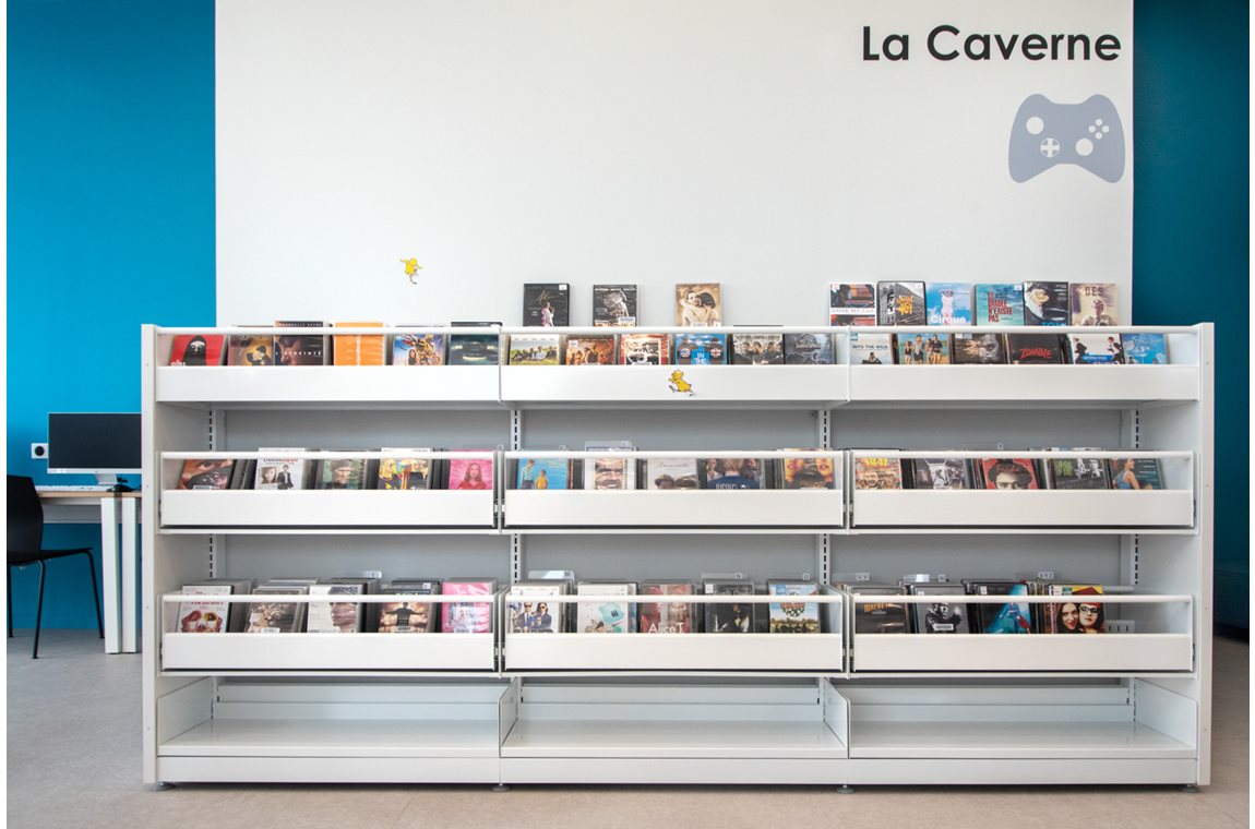 Angerville Bibliotek, Frankrig - Offentligt bibliotek