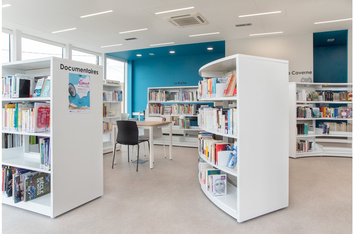 Angerville Bibliotek, Frankrig - Offentligt bibliotek