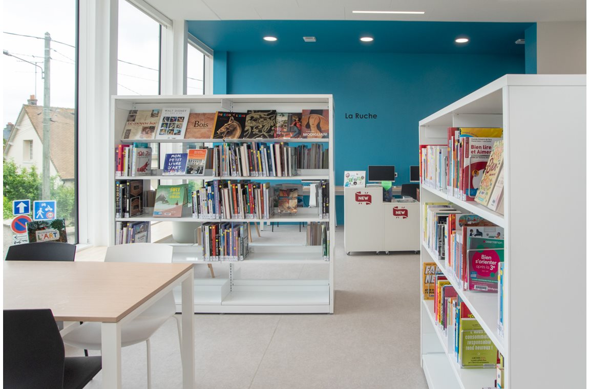 Angerville Bibliotek, Frankrig - Offentligt bibliotek