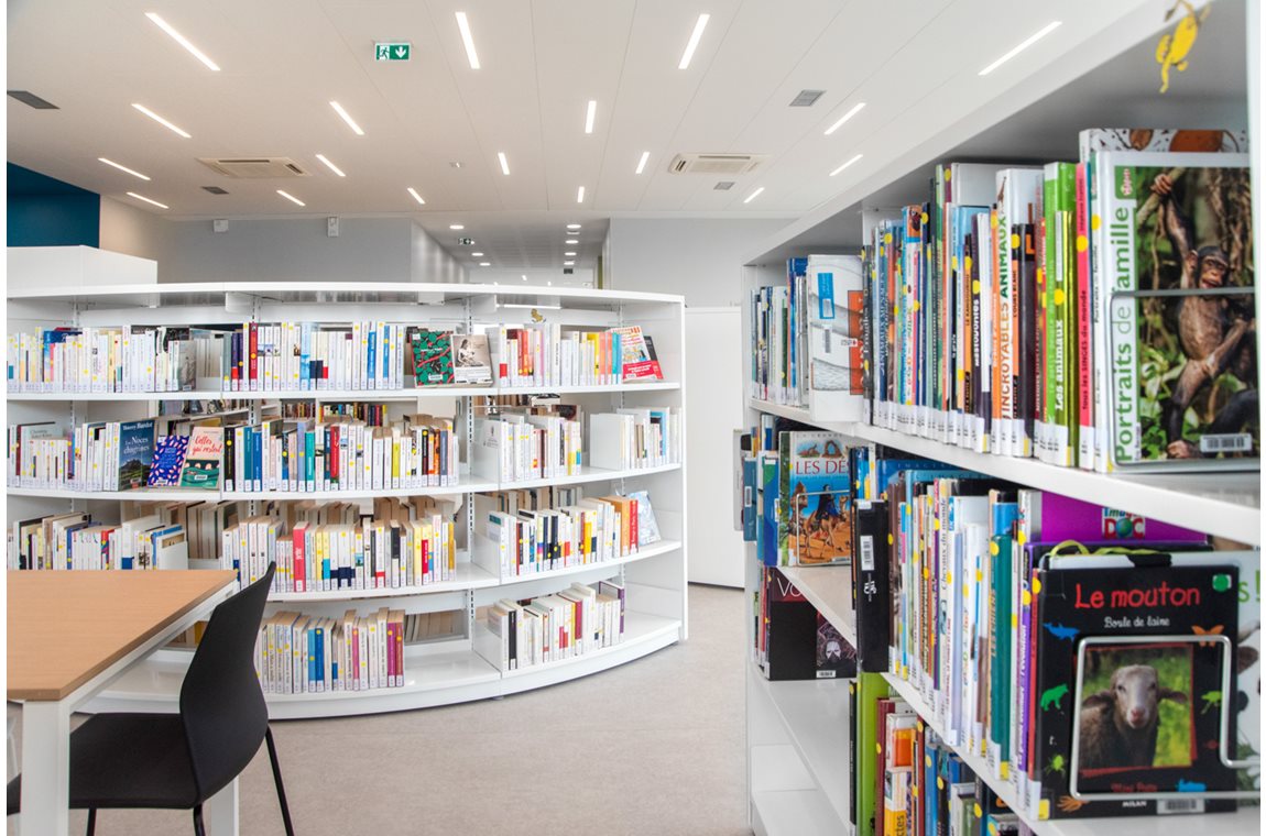 Angerville Bibliotek, Frankrig - Offentligt bibliotek