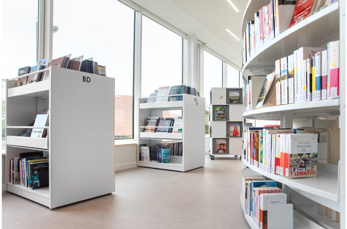 Angerville Bibliotek, Frankrig - Offentligt bibliotek