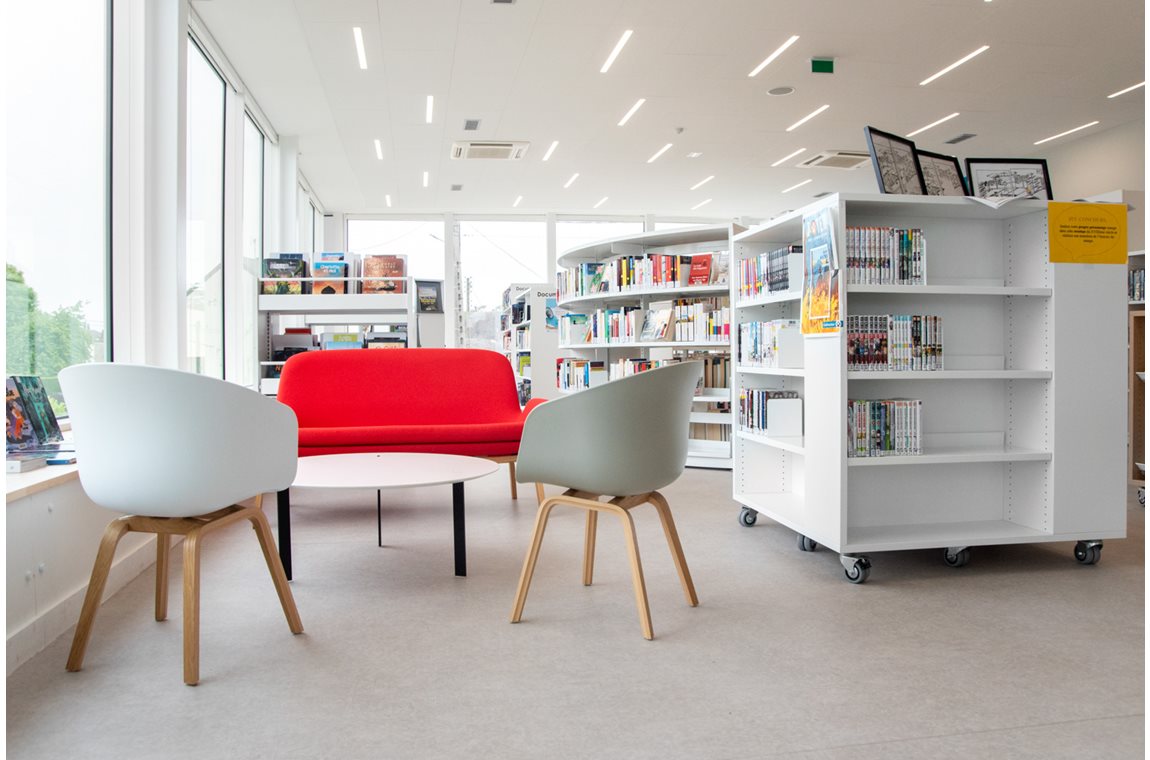 Angerville Bibliotek, Frankrig - Offentligt bibliotek