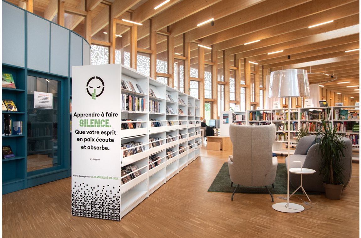 Médiathèque Herblay-sur-Seine, France - Bibliothèque municipale et BDP