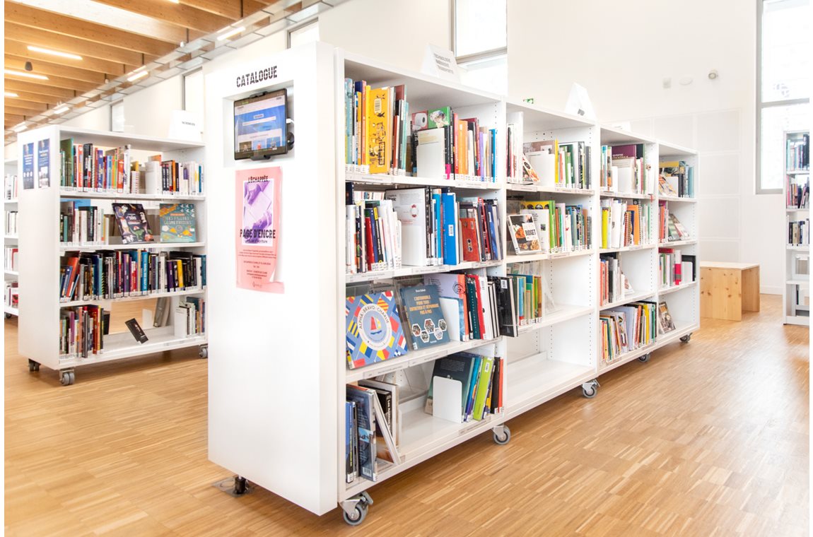 Médiathèque Herblay-sur-Seine, France - Bibliothèque municipale et BDP