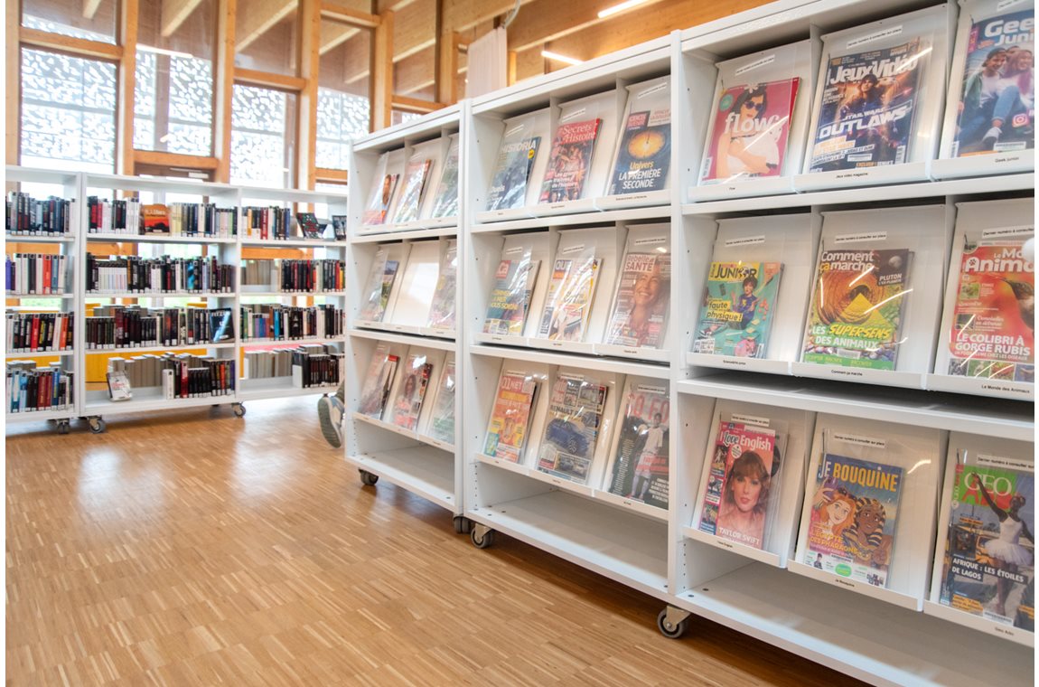 Médiathèque Herblay-sur-Seine, France - Bibliothèque municipale et BDP