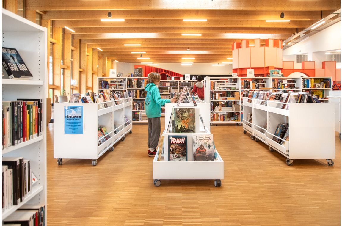 Médiathèque Herblay-sur-Seine, France - Bibliothèque municipale et BDP