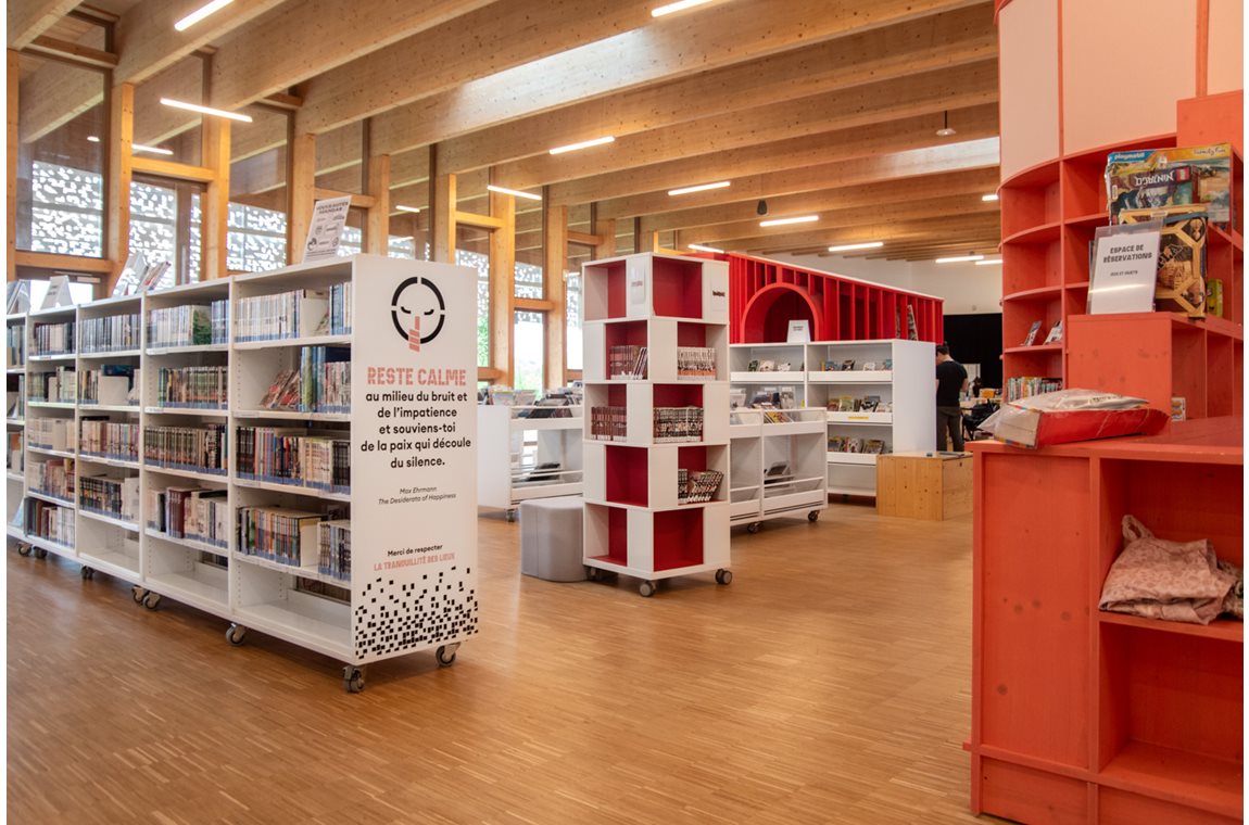 Médiathèque Herblay-sur-Seine, France - Bibliothèque municipale et BDP