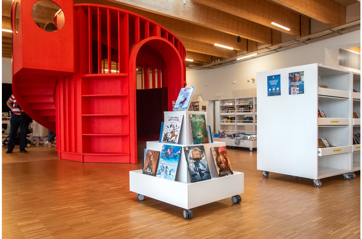 Médiathèque Herblay-sur-Seine, France - Bibliothèque municipale et BDP