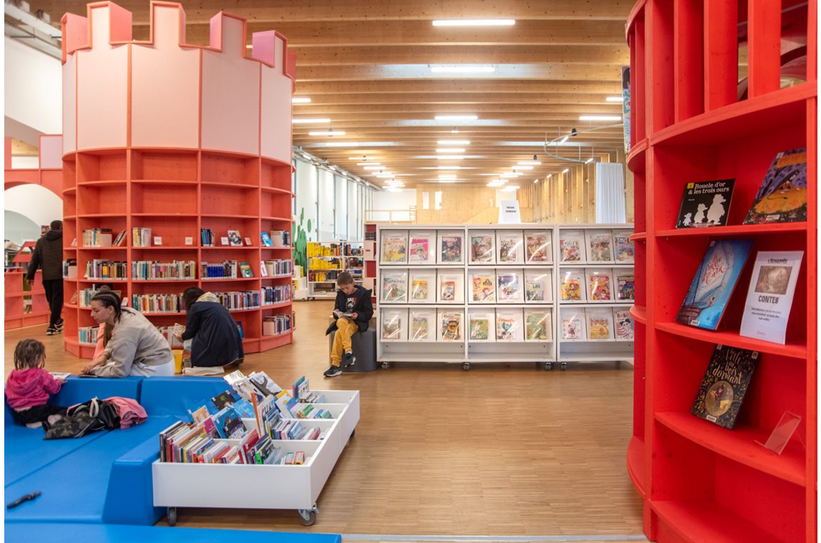 Médiathèque Herblay-sur-Seine, France - Bibliothèque municipale et BDP