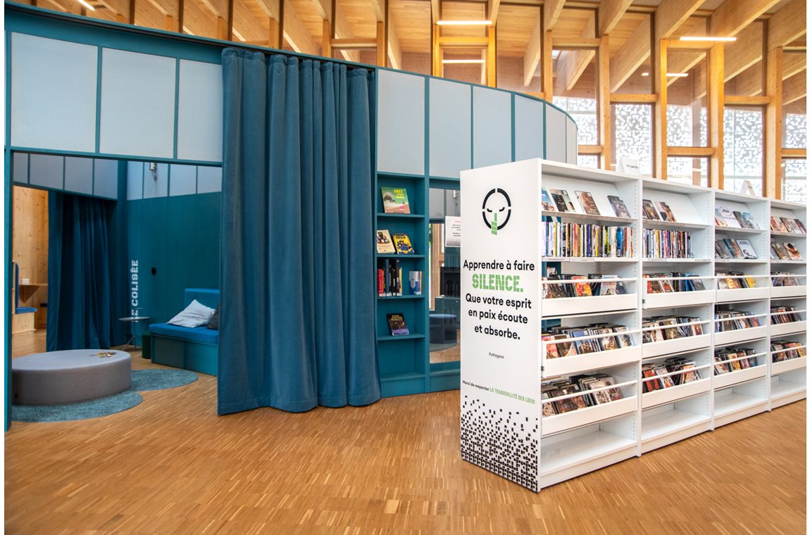 Médiathèque Herblay-sur-Seine, France - Bibliothèque municipale et BDP