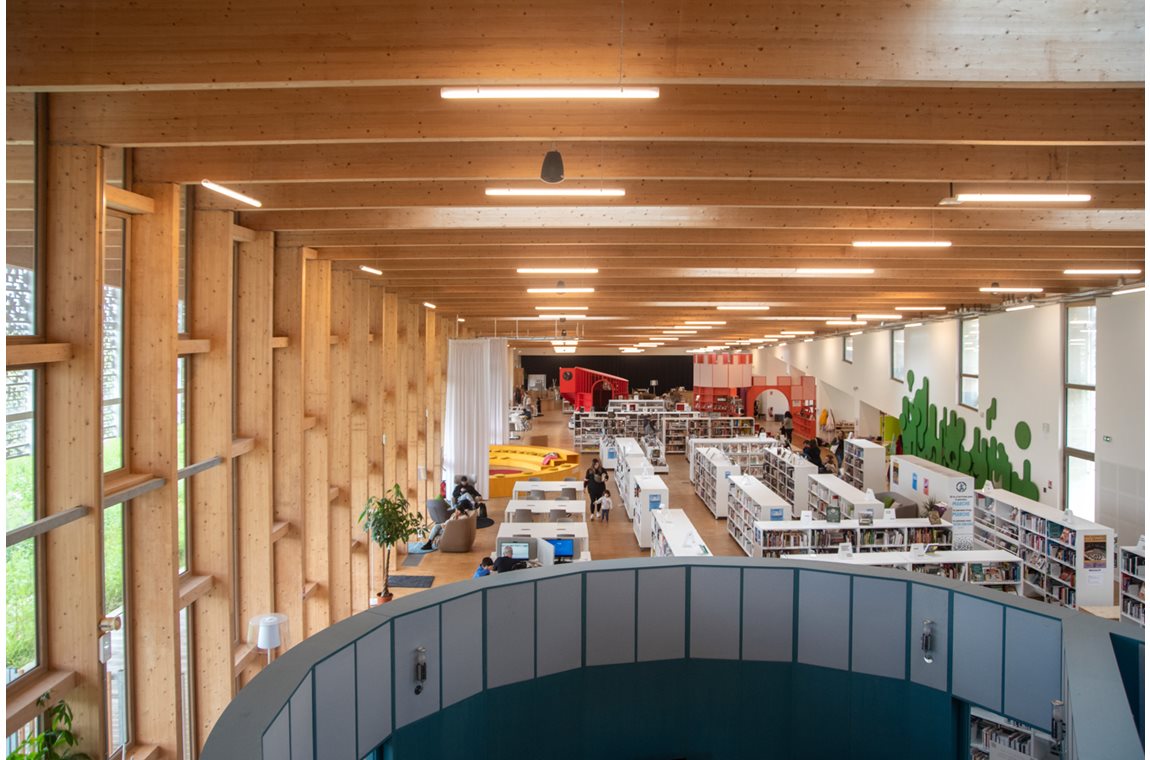 Médiathèque Herblay-sur-Seine, France - Bibliothèque municipale et BDP