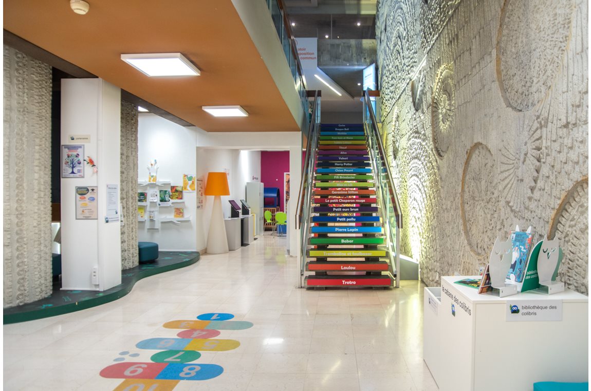 Jeunesse Public Library, Lyon Part Dieu, France - Public library