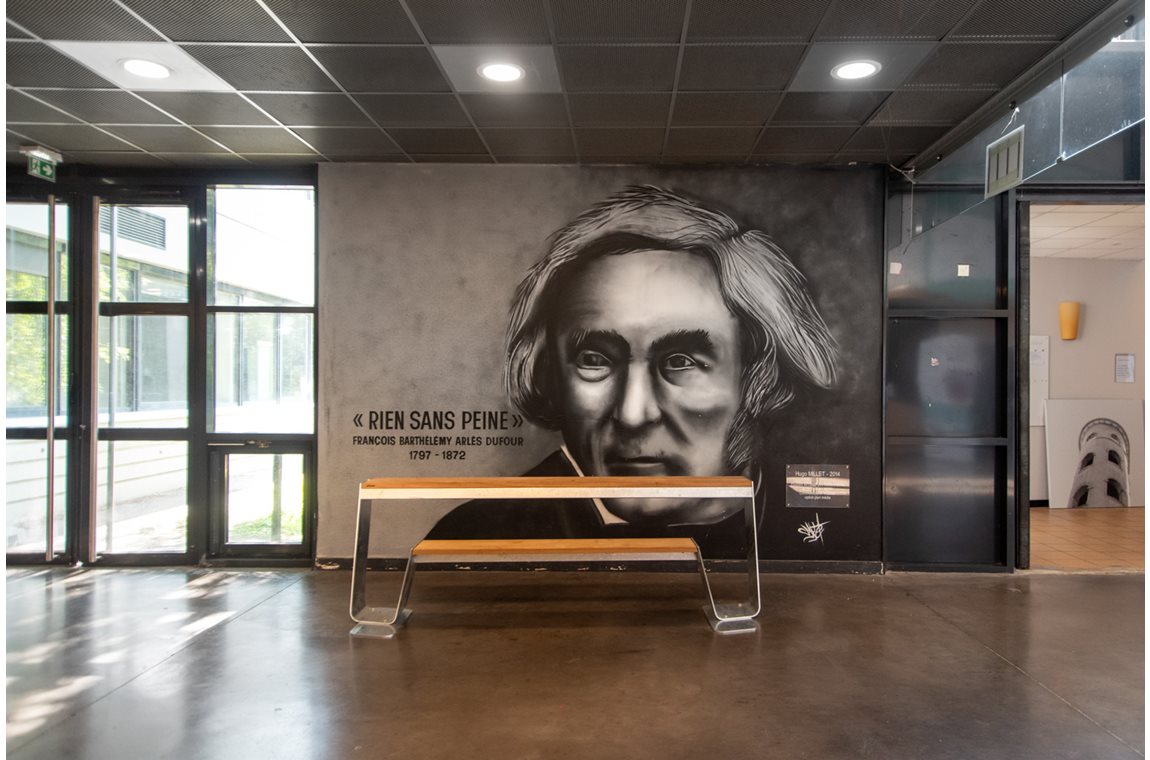 SEPR Lycee Professionel, Lyon, Frankrike - Skolbibliotek