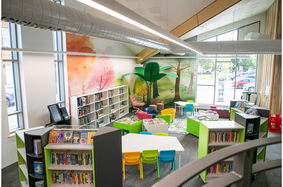 Bibliothèque municipale de Ballymoney, Royame-Uni - Bibliothèque municipale et BDP