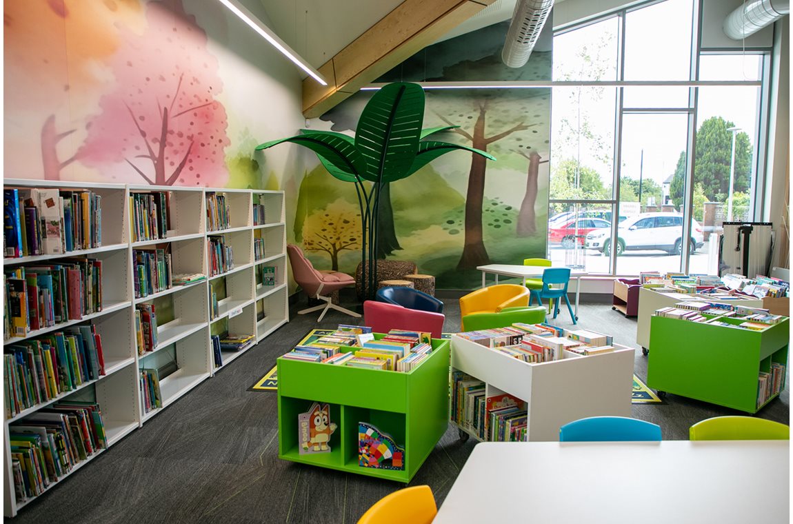 Bibliothèque municipale de Ballymoney, Royame-Uni - Bibliothèque municipale et BDP