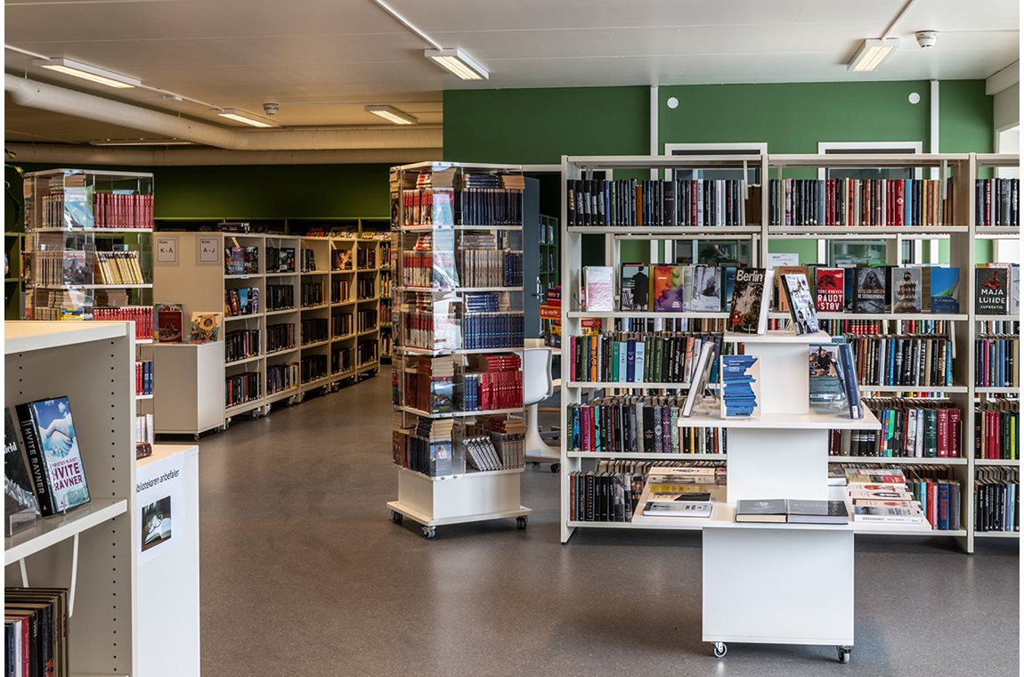 Bibliothèque de Hustadvika, Eide, Norvège - Bibliothèque municipale et BDP