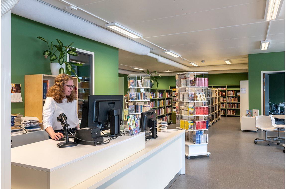 Bibliothèque de Hustadvika, Eide, Norvège - Bibliothèque municipale et BDP