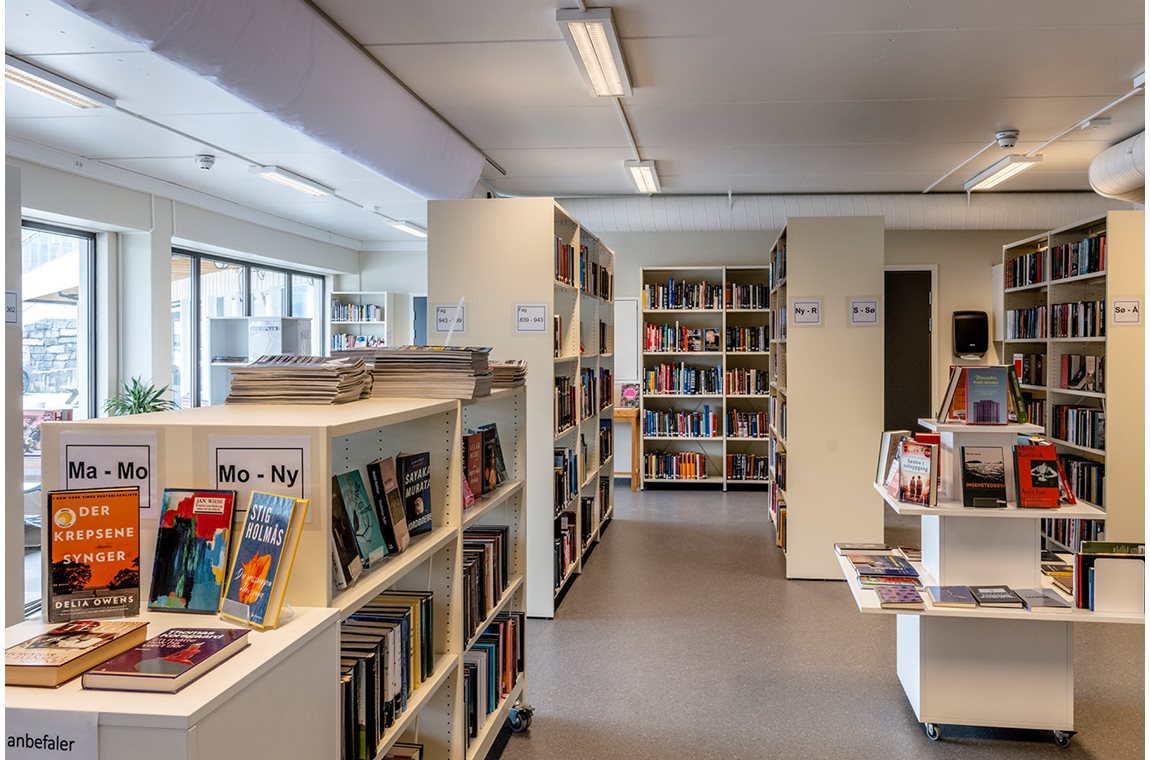 Bibliothèque de Hustadvika, Eide, Norvège - Bibliothèque municipale et BDP