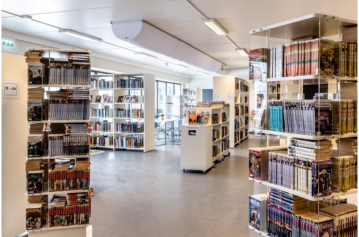 Bibliothèque de Hustadvika, Eide, Norvège - Bibliothèque municipale et BDP
