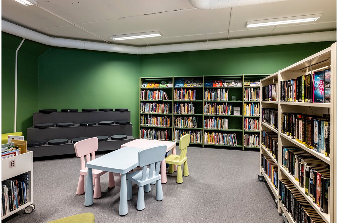Bibliothèque de Hustadvika, Eide, Norvège - Bibliothèque municipale et BDP