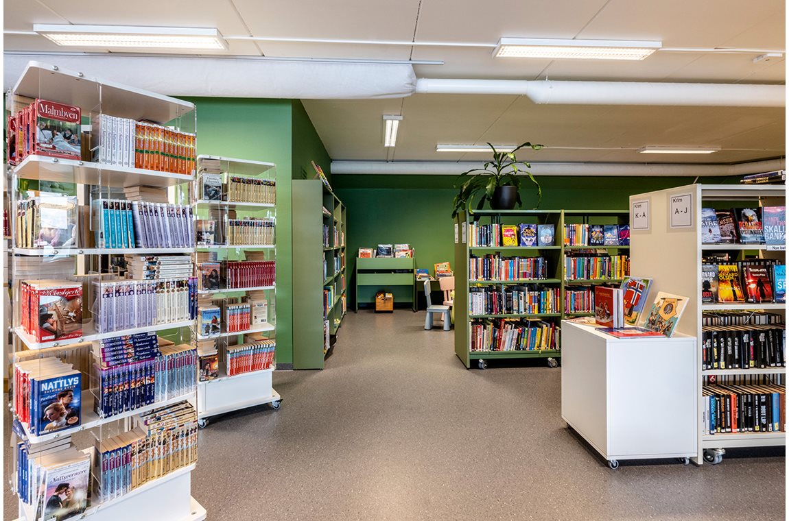 Bibliothèque de Hustadvika, Eide, Norvège - Bibliothèque municipale et BDP